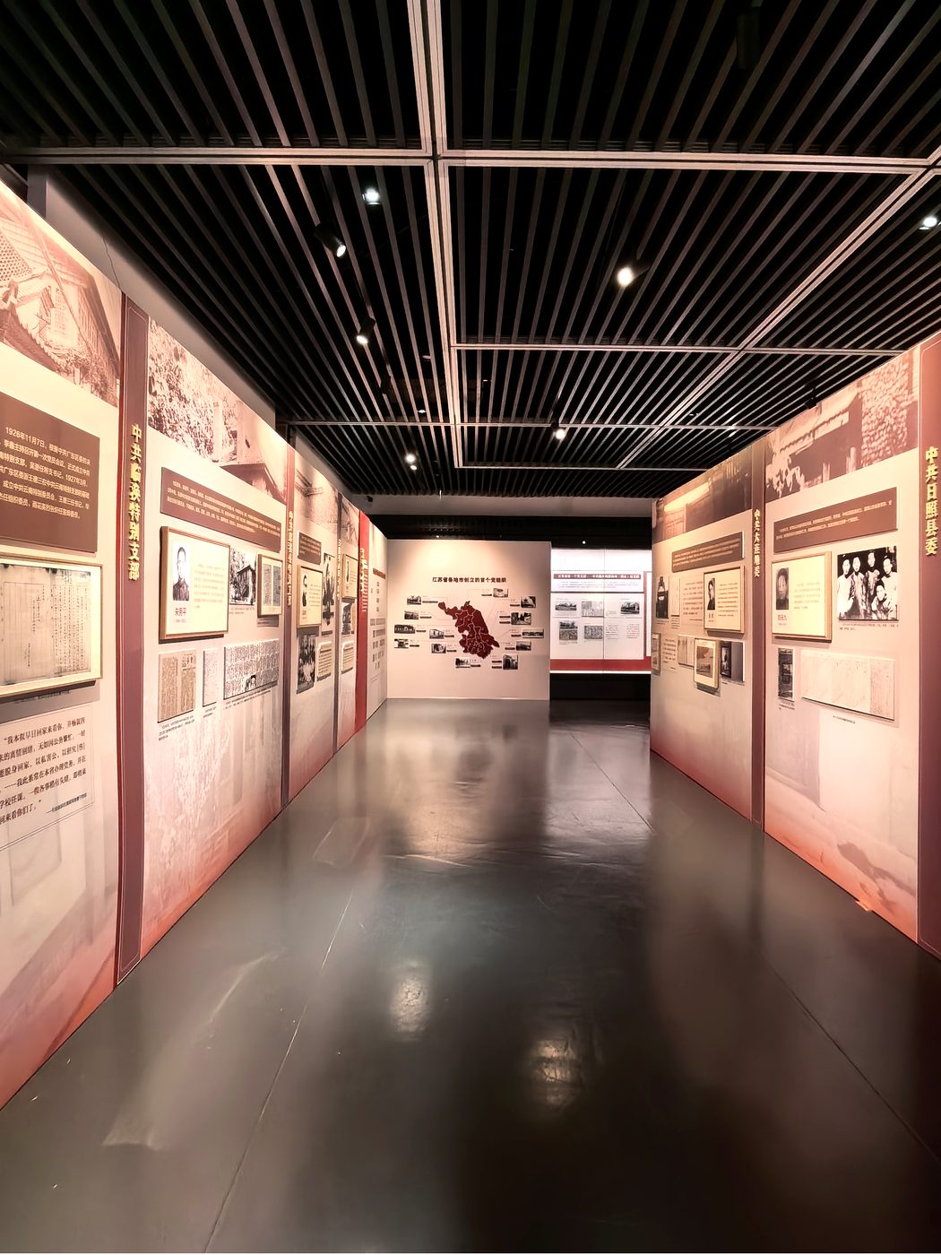 文化主题展厅实景 · 江西三维文化施工